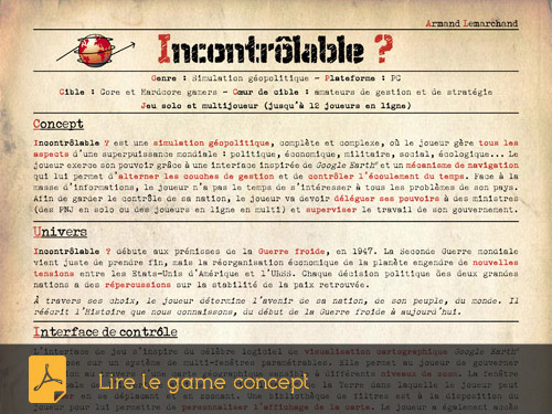 Incontrôlable ?